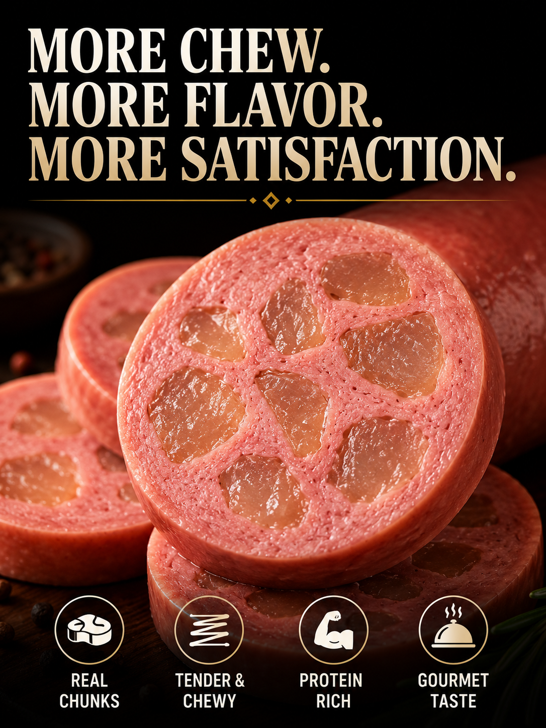 🥩 Savory Beef Tendon Sausages – 🏆💎 High-Protein, Satisfying & Guilt-Free Snack