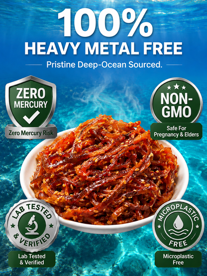🍯🌶️ Spicy Honey Sesame Eel Jerky - 🏆💎 Ready-to-Eat High-Protein Seafood Snack