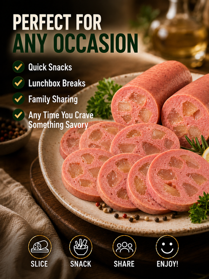 🥩 Savory Beef Tendon Sausages – 🏆💎 High-Protein, Satisfying & Guilt-Free Snack