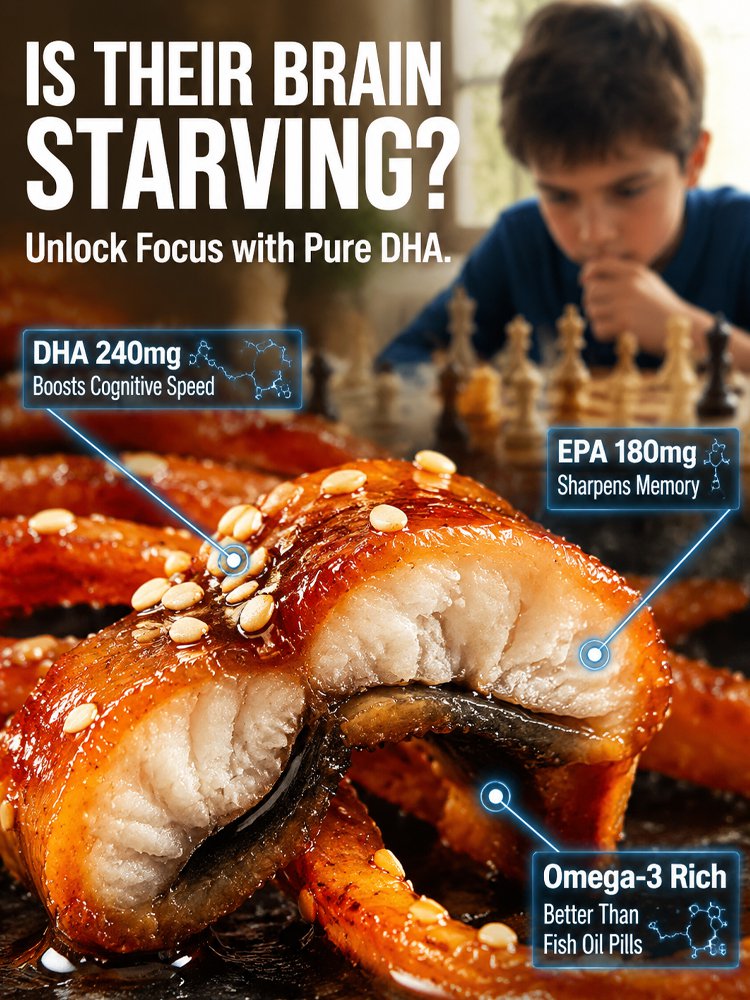 🍯🌶️ Spicy Honey Sesame Eel Jerky - 🏆💎 Ready-to-Eat High-Protein Seafood Snack
