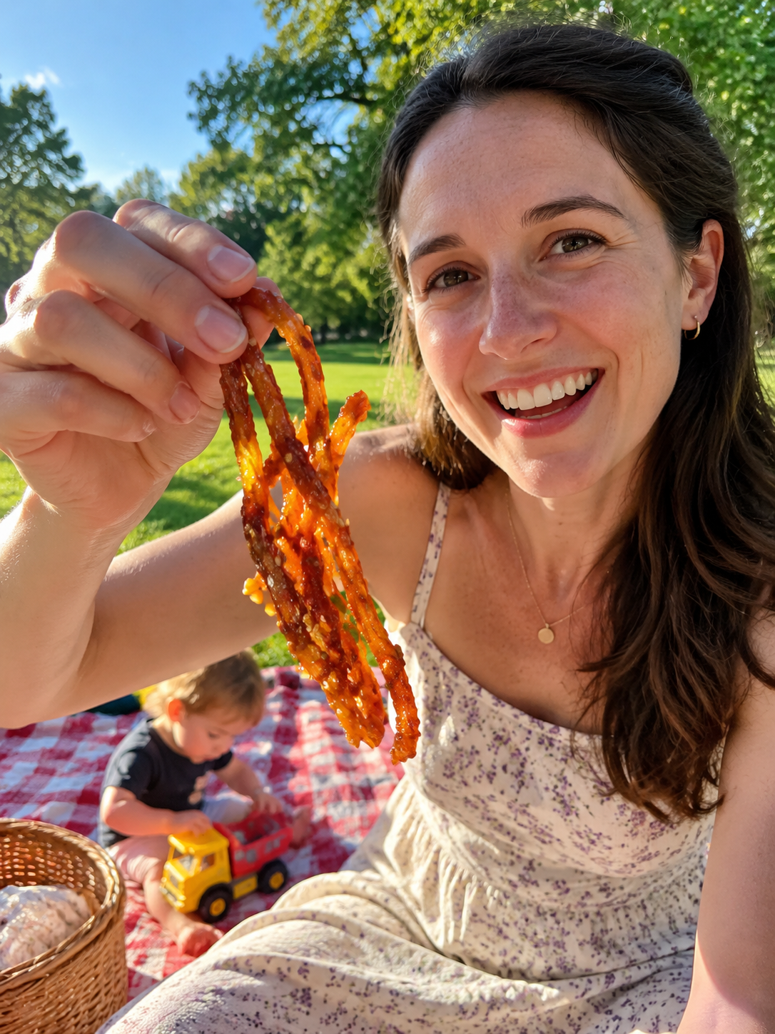 🍯🌶️ Spicy Honey Sesame Eel Jerky - 🏆💎 Ready-to-Eat High-Protein Seafood Snack