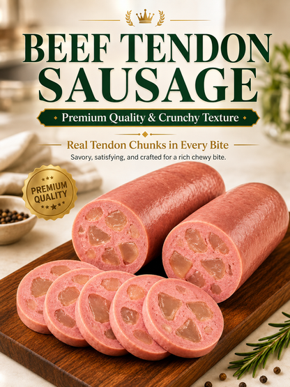 🥩 Savory Beef Tendon Sausages – 🏆💎 High-Protein, Satisfying & Guilt-Free Snack