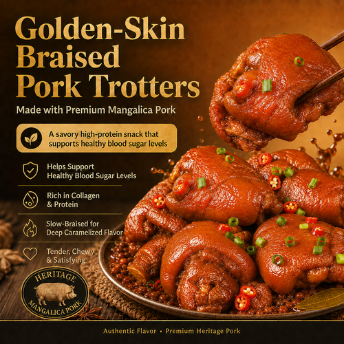 💪Control Cravings Without Giving Up Real Food ✨Premium Berkshire Caramelized Braised Pork Trotters 🐷