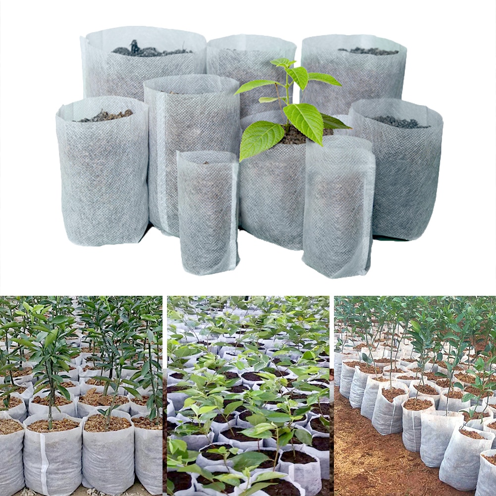 100Pcs-Different-Sizes-Biodegradable-Non-woven-Seedling-Pots-Eco-Friendly-Planting-Bags-Nursery-Bag-Plant-Grow